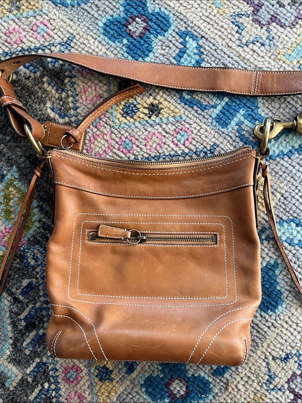 Coach bleecker slim duffle crossbody  10398